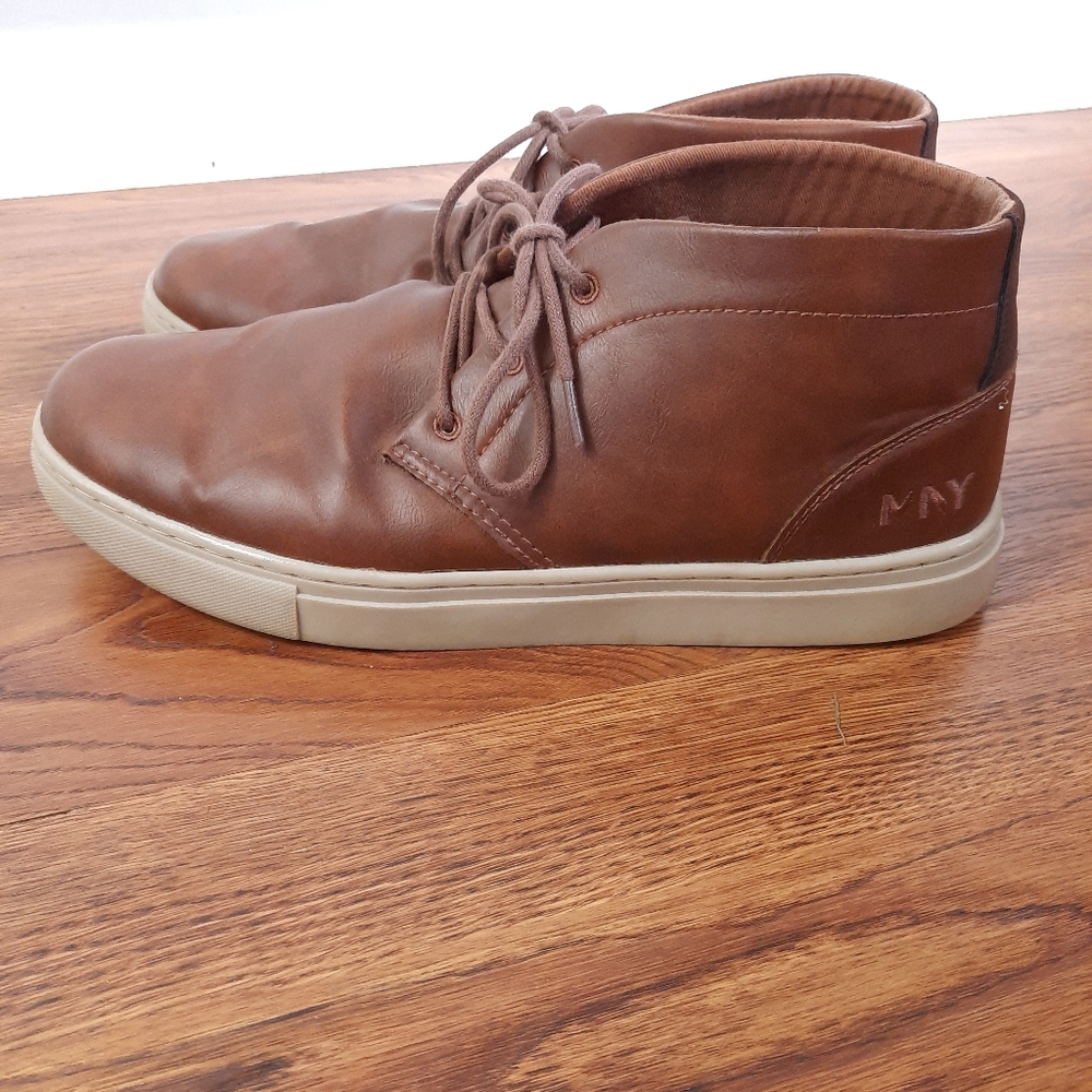 Marc New York Tan Men's Lace Up Shoes